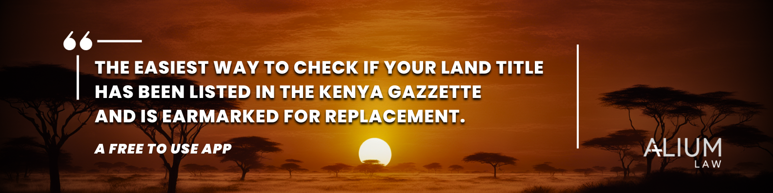 Alium Title Conversion Checker Ad